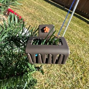 Brown Handmade Flower Claw Clips Polymer Clay Charm Trendy Hair Accessories